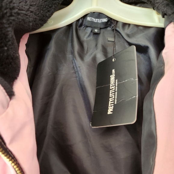 Light Pink Puffer Coat - Picture 6 of 6